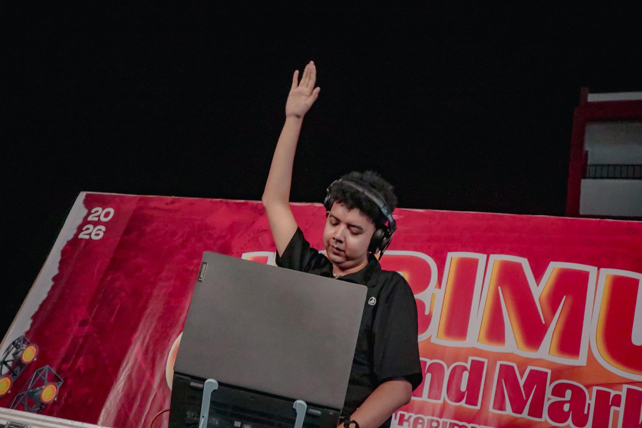 DJ BRAKSSSSS performing at Karimun Weekend Market Vol3